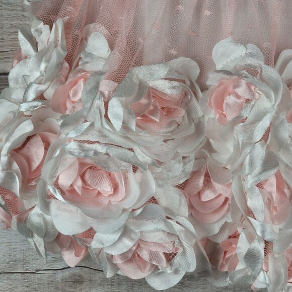 Special Occasion Dress 3-6mo Baby Photo Session Flower Girl Easter Nannette - Picture 4 of 8